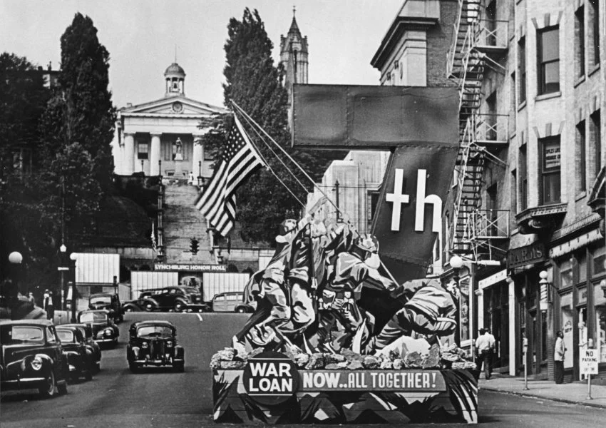  WWII Loan Drive Gift of Harris Tire Company 