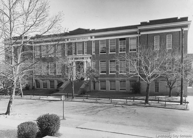   Dunbar High School (Photo courtesy of Lynchburg City Schools)  