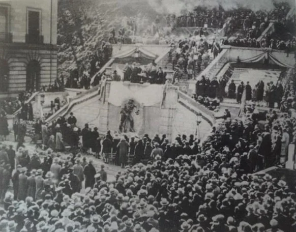  Dedication of Charles Keck's The Listening Post, November 11, 1926 (The Lynchburg News) 