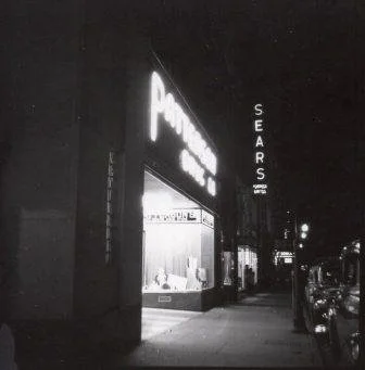 Patterson’s Drug Store on the 1000 block of Main Street in 1948. Gift of Charles Wright, 99.16.7.