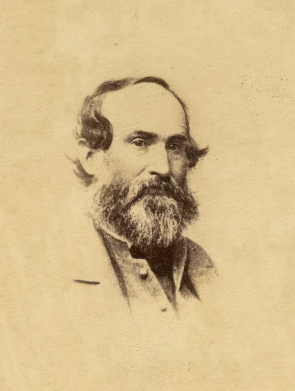 Confederate Lieutenant General Jubal Anderson Early, photographed during the war. Early is buried in Spring Hill cemetery, overlooking the site of the Battle of Lynchburg. Lynchburg Museum System, 87.63.22