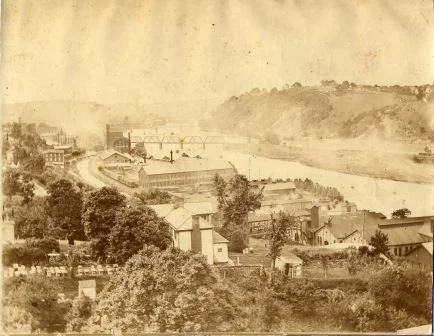  Lynchburg from White Rock Hill, c. 1880’s. From the Lynchburg Museum System 