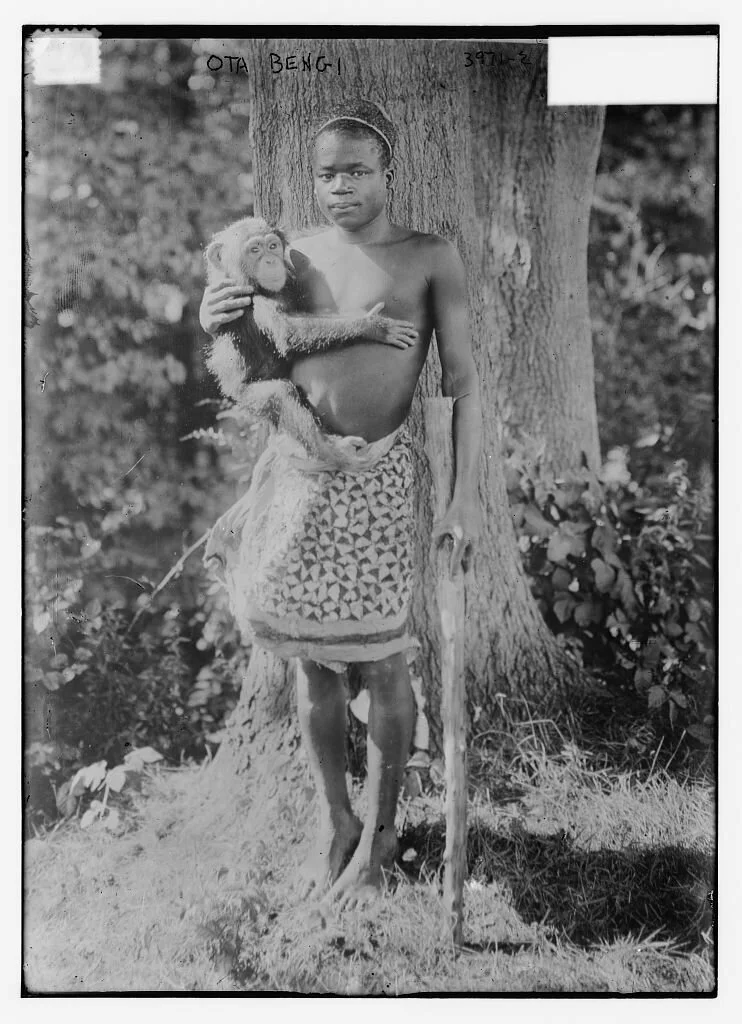 Ota Benga, courtesy of the Library of Congress 